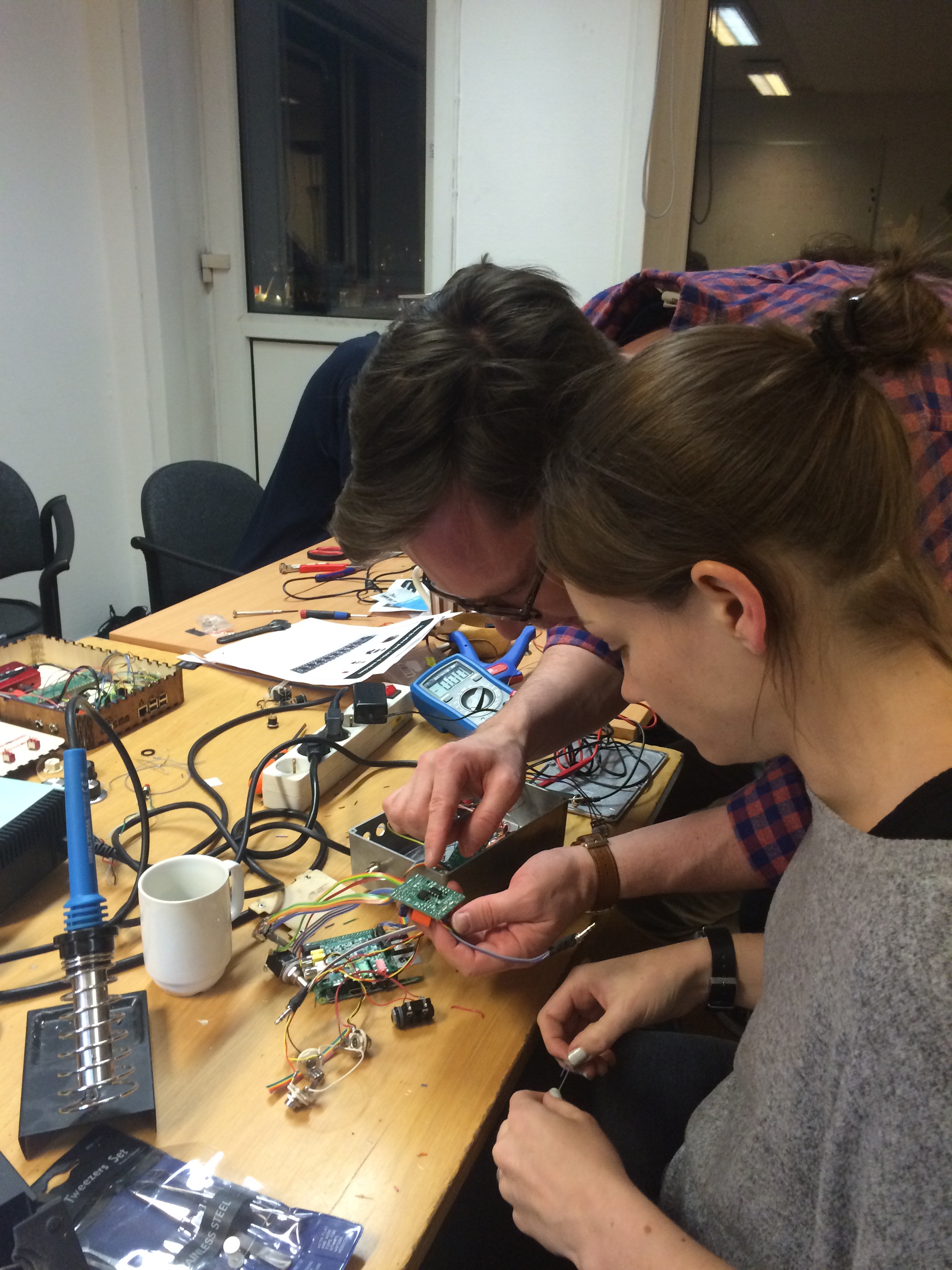 Soldering the Cross Mixer